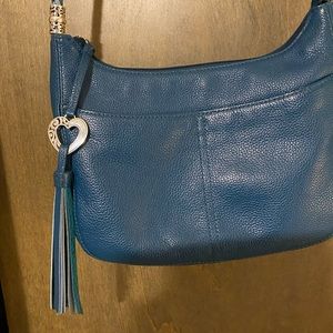 EUC Brighton Baby Barbados Crossbody Hobo